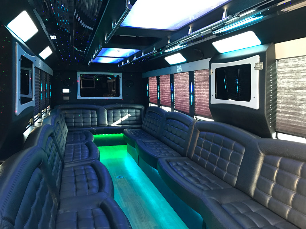 Chicago Cubs Party Limo Bus
