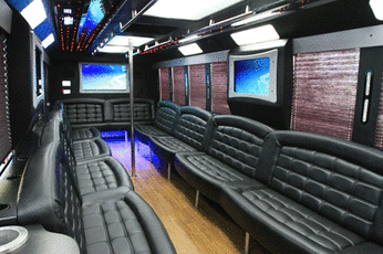 Chicago Cubs Party Limo Bus